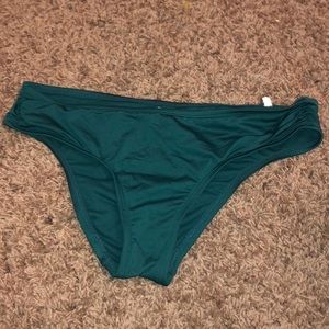 Dark green bikini bottoms